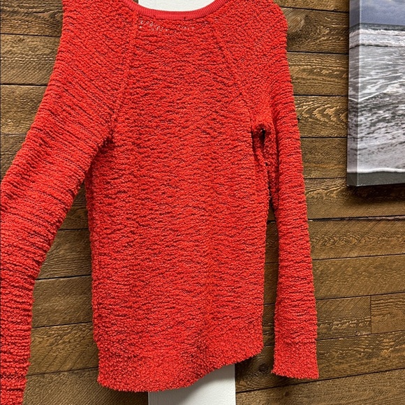 Sanctuary Teddy Bear Sweater in Aurora Red – Size M - Picture 6 of 7